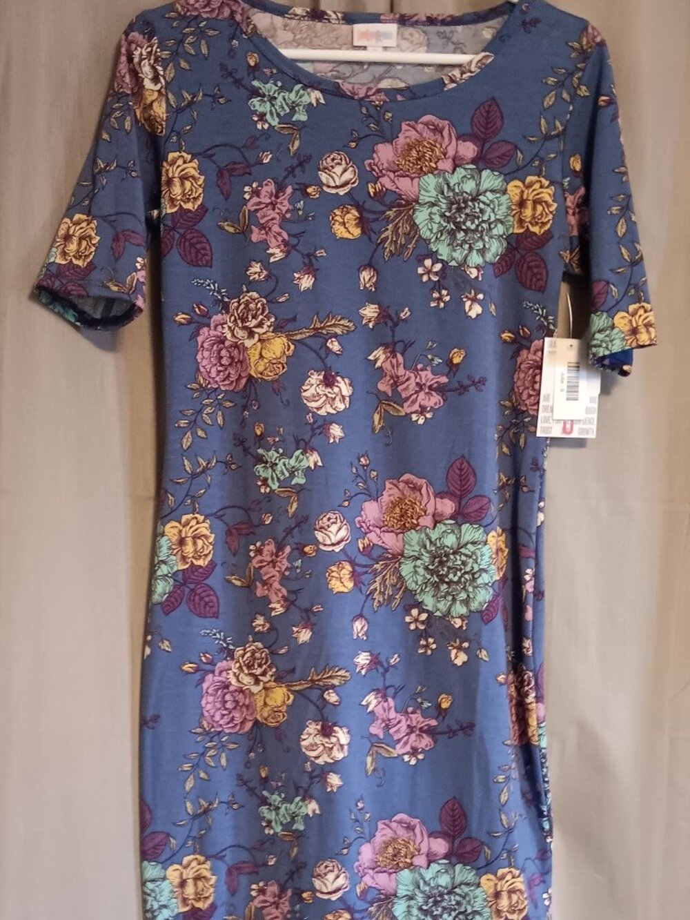 NWT Small LLR Purple Floral Julia dress